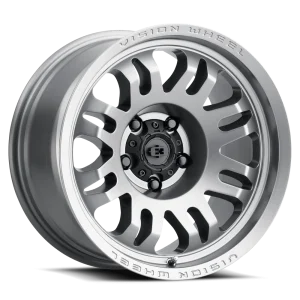 Vision Wheel Off-Road – 409 INFERNO – Grey – 17″x8.5″ 0mm – All weather Wheels – 409-7850SG0